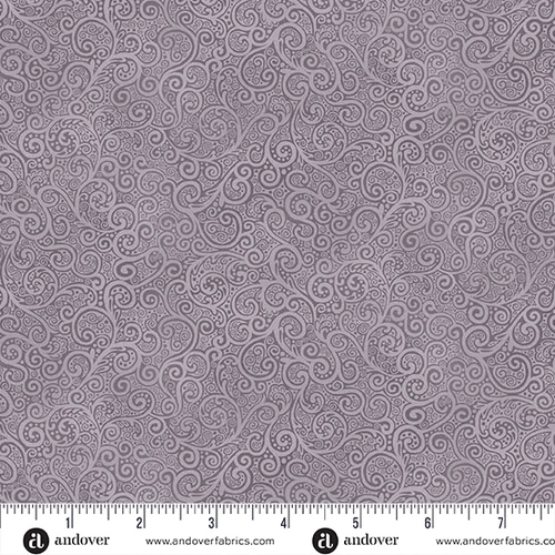 Kindred by Makower UK Scroll  Purple