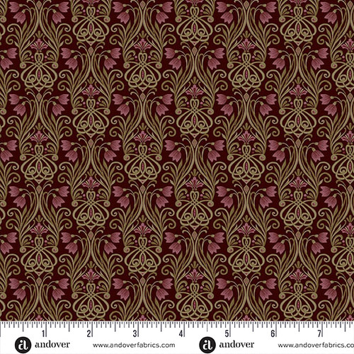 Kindred by Makower UK Lily  Brown