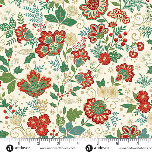 Adorn by Makower UK Bloom Cream