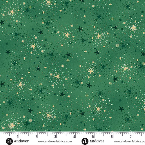 Adorn by Makower UK Sparkle Green