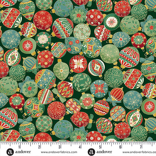 Adorn by Makower UK Ornament Green