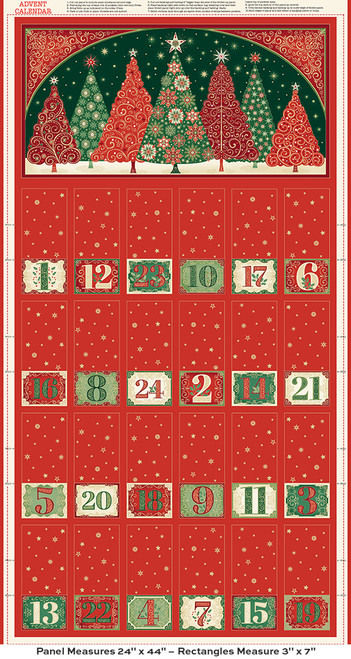 Adorn by Makower UK Advent Multi