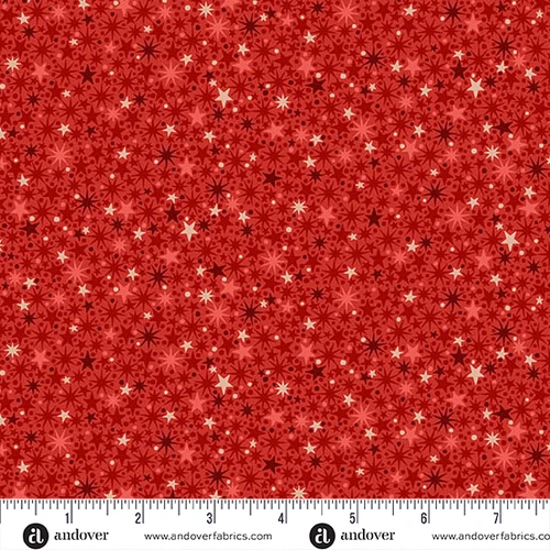 The Nutcracker by Makower UK Twinkle Red
