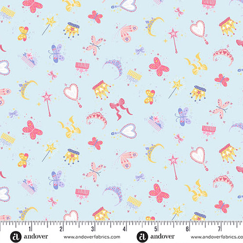 Dance Class by Makower UK Accessories Blue