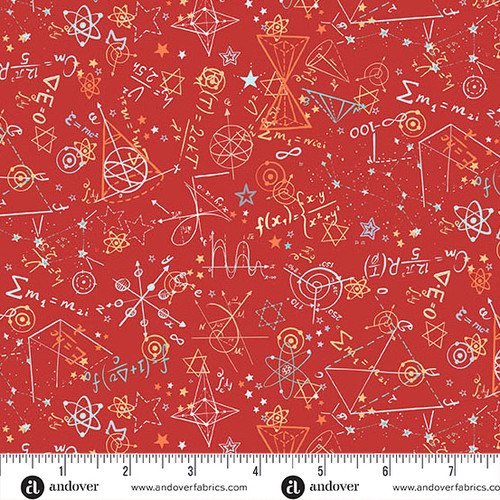 Orbit by Makower UK Formula Red