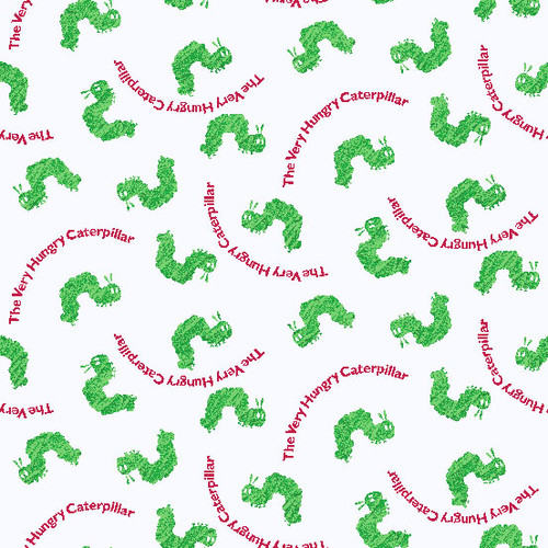 The VHC Classics Caterpillar and Text Green