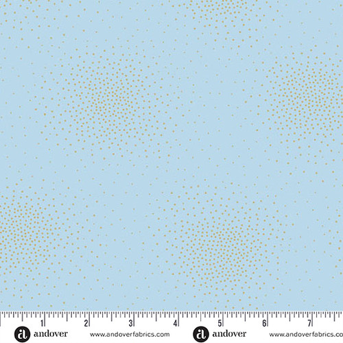 Spritz Metallic by Andover Fabrics Spritz Snow Shadow