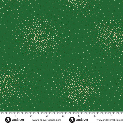 Spritz Metallic by Andover Fabrics Spritz Evergreen
