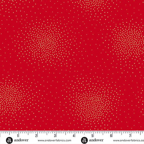 Spritz Metallic by Andover Fabrics Spritz Berry
