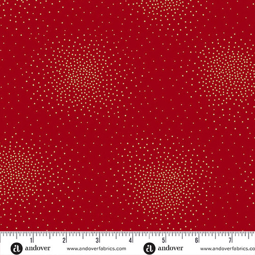 Spritz Metallic by Andover Fabrics Spritz Santa