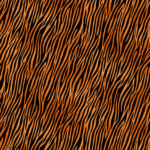 ABC by Makower UK Tiger Orange