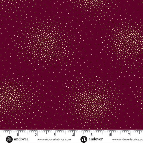 Spritz Metallic by Andover Fabrics Spritz Wine