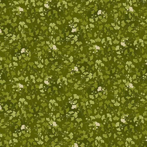 Hikari by Makower UK Ginkgo Green