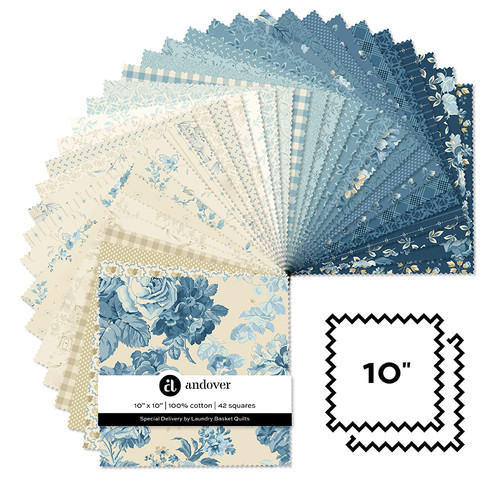 Special Delivery - 10 Inch Square - 42 Cuts Each