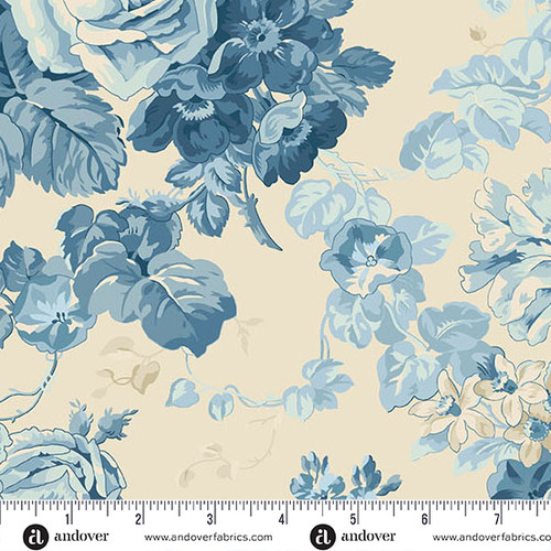 Special Delivery by Laundry Basket Quilts Rose Bouquet Porcelain