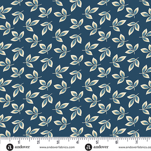 Special Delivery by Laundry Basket Quilts Jewelweed Indigo