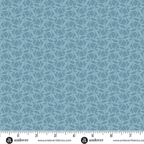 Special Delivery by Laundry Basket Quilts Lilybell Faded Blue