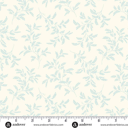 Special Delivery by Laundry Basket Quilts Tree Fern Cornflower