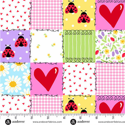 Little Ladies by Tami Jones Picnic Patchwork Blossom