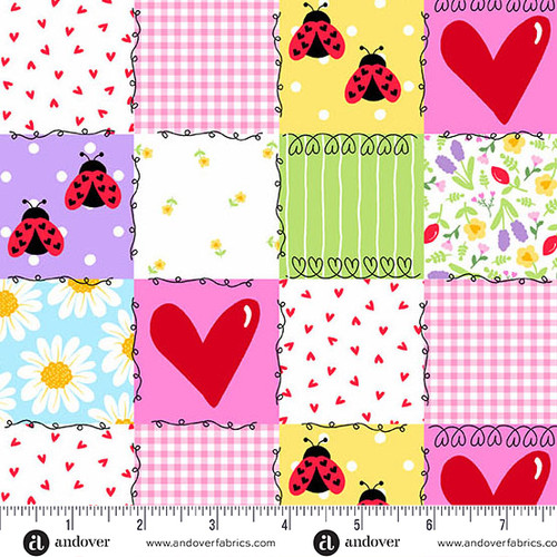 Little Ladies 108s by Tami Jones Picnic Patchwork 108 Blossom