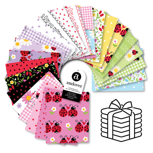 Little Ladies - Fat Quarter Bundle - 24 Cuts Each