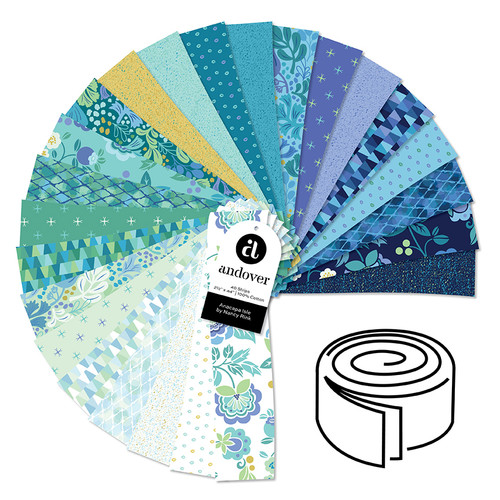 Anacapa Isle - 2.5 Inch Strip Roll - 40 Cuts Each