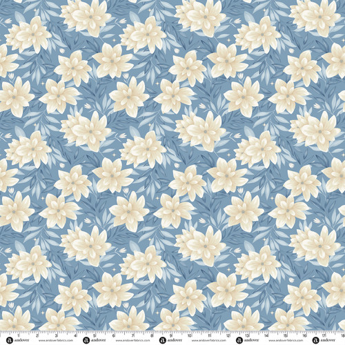Midnight Garden by Stacie Mar Midnight Garden Steel Blue