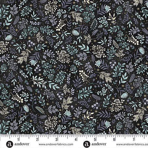 Charmed by Makower UK Flora Black