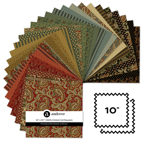 Providence Revisited - 10 Inch Square - 42 Cuts Each