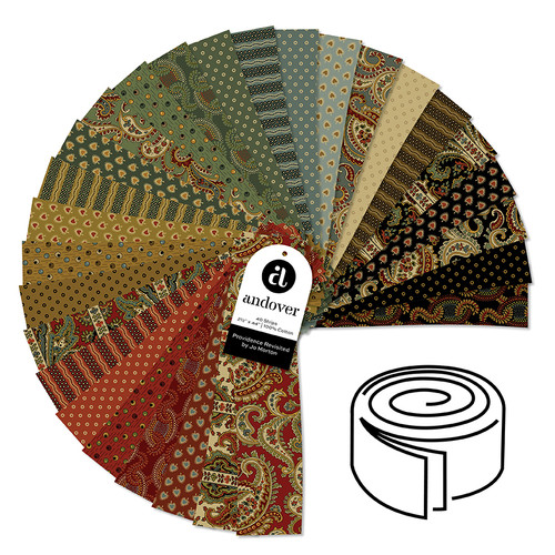 Providence Revisited - 2.5 Inch Strip Roll - 40 Cuts Each