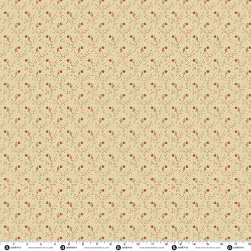 Providence Shirtings by Jo Morton Scrub Sage Cinnamon