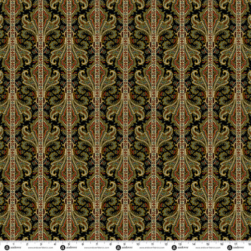 Providence Revisited by Jo Morton Striped Shawl Charcoal
