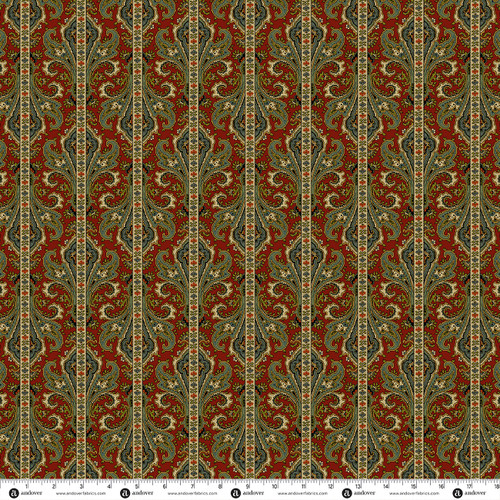 Providence Revisited by Jo Morton Striped Shawl Wine