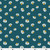 Patchwork and Petals by KP Creates Cheerful Blooms Midnight Teal