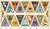 Hello Halloween by Makower UK Bunting Multi