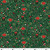Evergreen Elegance by Makower UK Ornate Dark Green