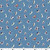 Frosty Friends by Makower UK Penguins Blue