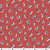 Frosty Friends by Makower UK Penguins Red