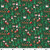 Ready Set Santa by Makower UK North Pole Green