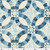 Flower Girl Quilt Tops 108s by Laundry Basket Quilts Double Wedding Ring 108 Silk Blue