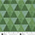 In The Wilderness by Two Can Art Triangles Green