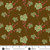 Jingle Bell by Laundry Basket Quilts Leaves and Berries Dark Chocolate