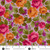Moonlight Roses by Andover Fabrics Rose Bush Pink