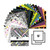PRISMATIC - 5 Inch Square - 42 Cuts Each