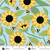 Sunny Honey by Amy Latta Blooms Abuzz Blue