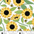 Sunny Honey by Amy Latta Blooms Abuzz White