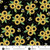 Sunny Honey by Amy Latta Sunny Bouquet Black