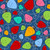 Things Are Looking Up by Kim Schaefer Stringing Lights Blue