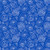 Mosaic by Shannon Brinkley Rose Outlines True Blue