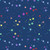 Rainbow Sprinkles by Andover Fabrics Rainbow Buttons Navy